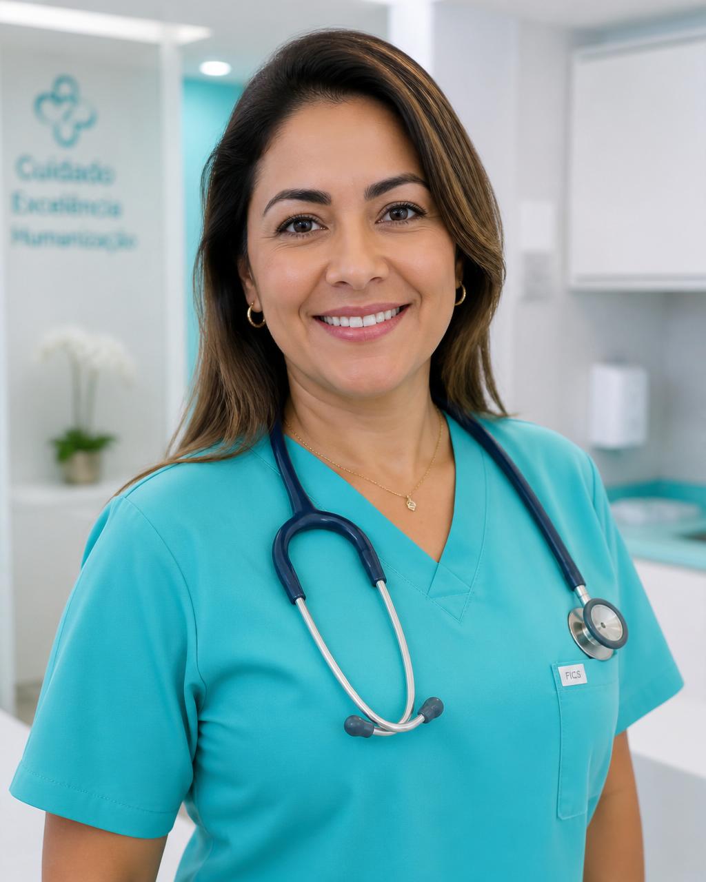 Rhaylla Pio, enfermeira estomaterapeuta